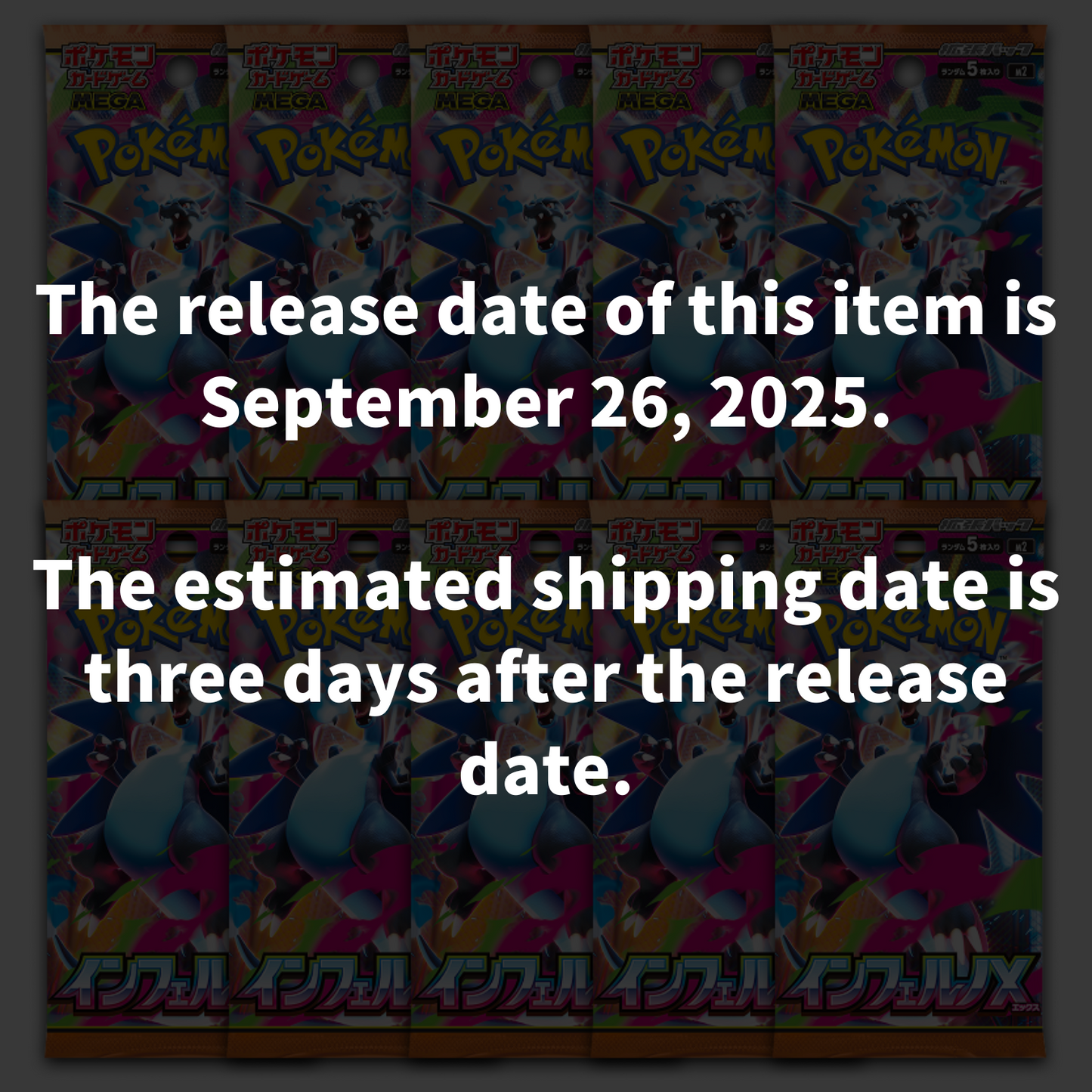 Presale Mega Charizard ex 013/080 M2 Japanese Pokemon Card from Inferno X