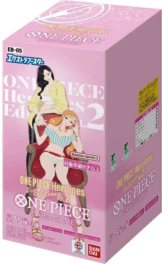 One Piece Card Game EB-05 "Heroines Edition vol.2 " Booster Pack (Japanese) – Pre-Order
