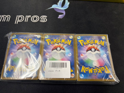 【Combined sale】Pokemon Card Game Classic Set of 3 decks