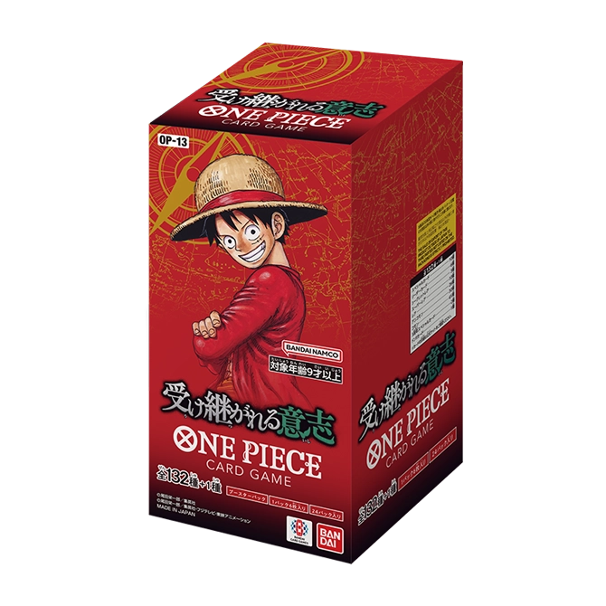 【Combined sale】ONE PIECE Card Game Carrying On His Will Booster Box [OP-13] (Japanese Ver.)