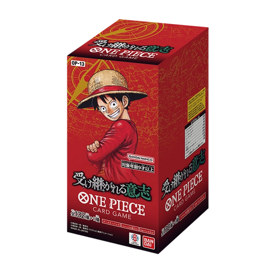 【Combined sale】ONE PIECE Card Game Carrying On His Will Booster Box [OP-13] (Japanese Ver.)
