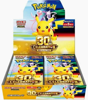 Pokémon Trading Card Game MEGA Expansion Pack "30th CELEBRATION"　Pre-Order