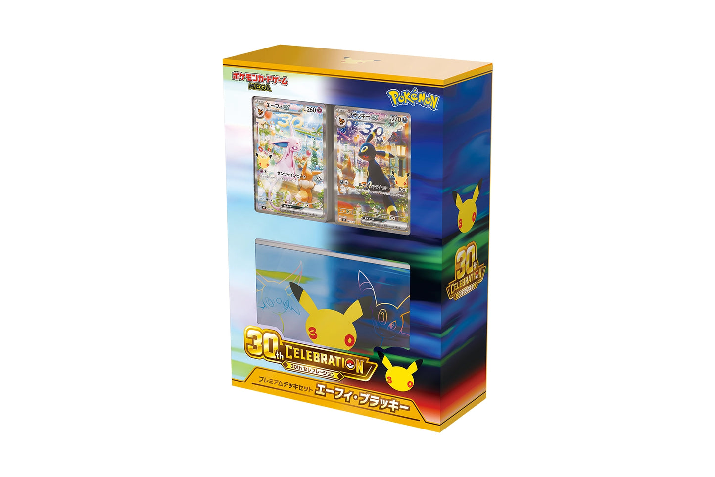 Pokémon TCG MEGA 30th CELEBRATION Premium Deck Set Espeon & Umbreon (Japanese)　Pre-Order